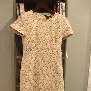French Connection Shoulder Pad Minidress